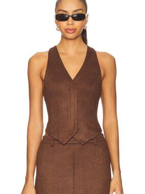 Bailey Faux Suede Vest ALL THE WAYS